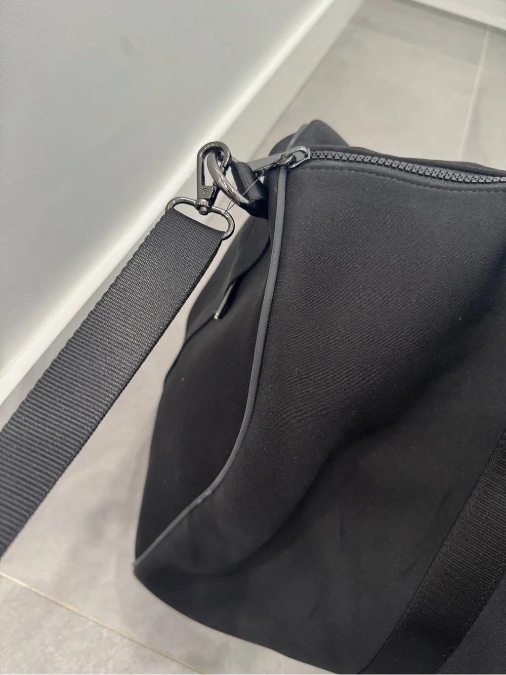 Alo Black Weekender Duffle Bag